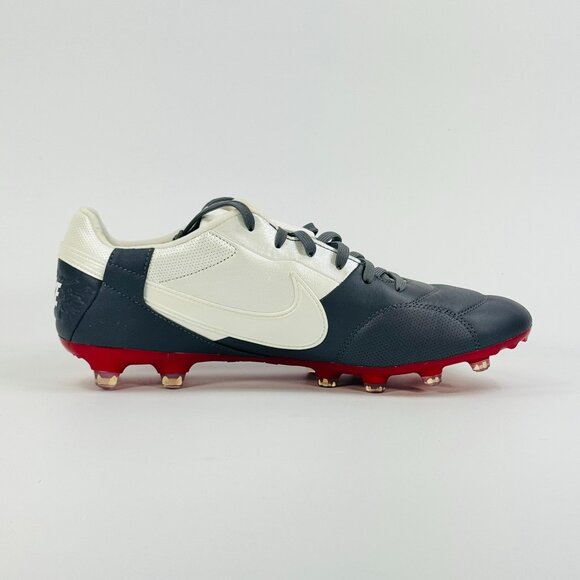 Nike Premier III FG \'Light Graphite Red\' HM0265-003 Soccer size 11 main image 5